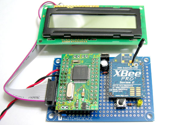 XBee ZigBee LCD \foCX̐