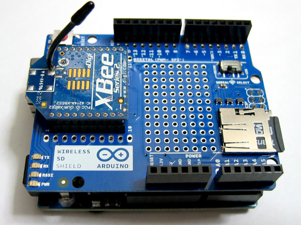 Arduino + Wireless SD + XBee